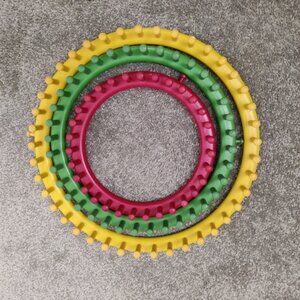 Provo Craft Knifty Knitter Round Loom Series Set of 3 No Needles